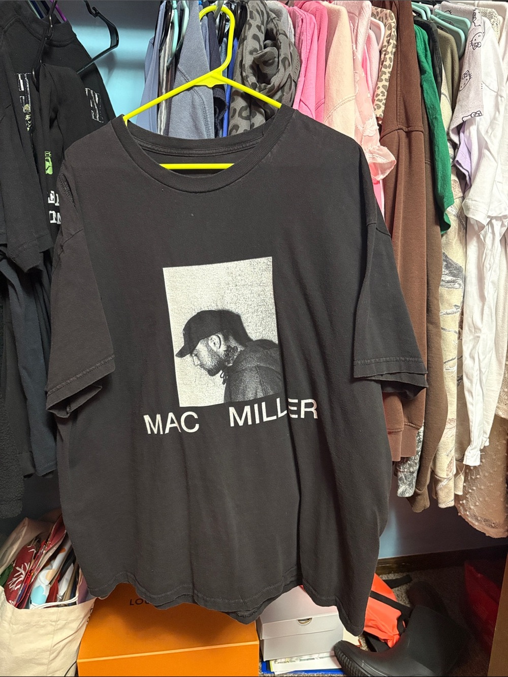 Mac Miller Black Graphic Tee - Unbranded